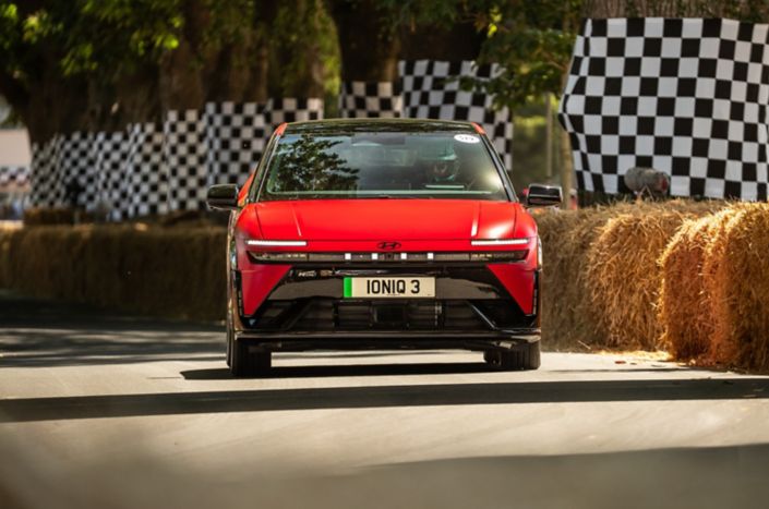 Hyundai brings the all-new IONIQ 3 to the Goodwood Festival of Speed