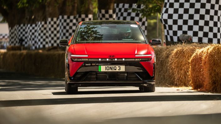 Hyundai brings the all-new IONIQ 3 to the Goodwood Festival of Speed
