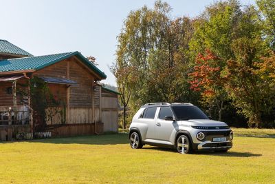 De Zuid-Koreaanse Casper Electric is groter van formaat, maar oogt hetzelfde als de Europese Hyundai INSTER.