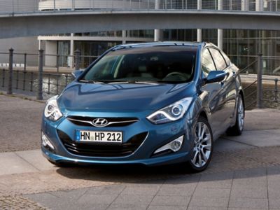 Hyundai i40 voorzijde.