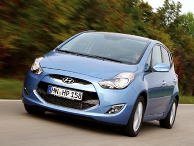 De eerste generatie van de Hyundai ix20.