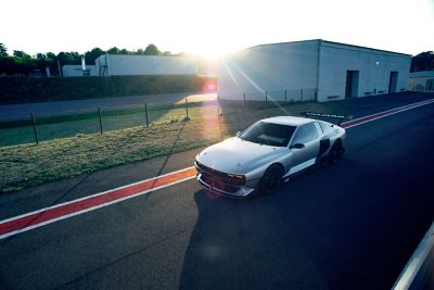 Blik op de techniek van de conceptauto Hyundai N Vision 74.