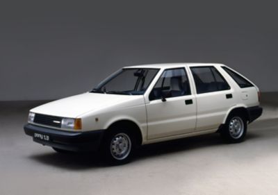 Vijfdeurs Hyundai Pony, tweede generatie vanaf 1985