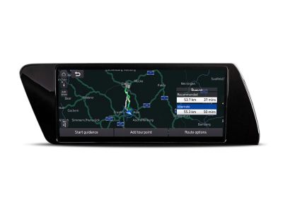An image of the connected routing feature in the all-new Hyundai i20 N.
