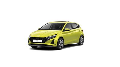 Hyundai i20 clear cut image.