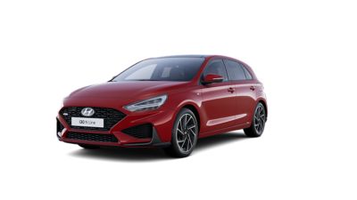 Cutout image of the Hyundai i30 N.