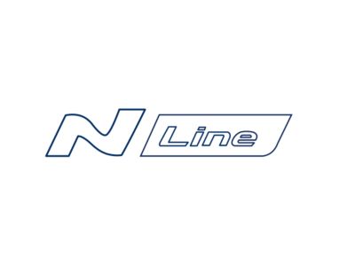 Икона за изцяло новата KONA N Line, изобразяваща N Line логото.
