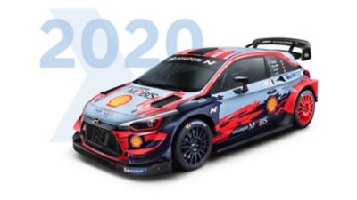 Hyundai i20 Coupe WRC modèle 2020
