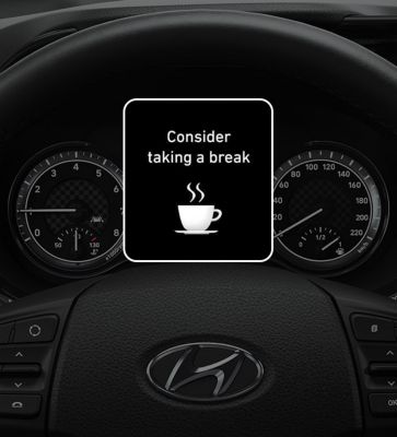 Image of the steering wheel in the all-new Hyundai i10.