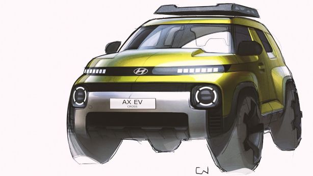 Hyundai Reveals INSTER Cross: A Versatile Electric City Car with Outdoor-Inspired Design