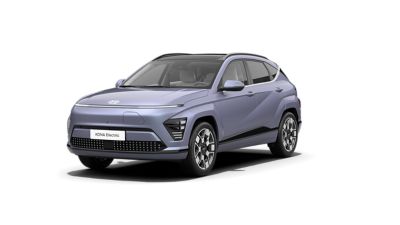 Cutout image of the Hyundai Kona Electric.