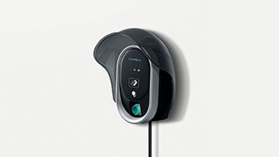 The home wall box or the AC charging station for the Hyundai TUCSON Plug-in seat SUV.
