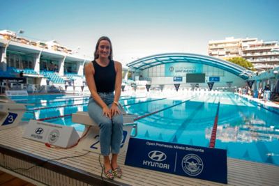 Mireia Belmonte e IONIQ 5