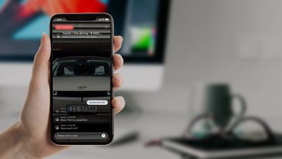All your important driving data at a glance with the myHyundai mobile app & web portal.