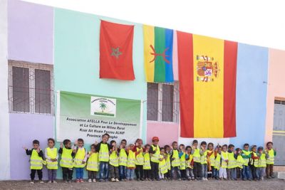 Niños en la escuela