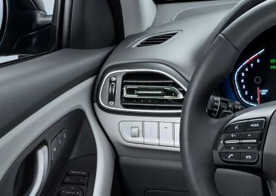 Redesigned air vents in the Hyundai i30.