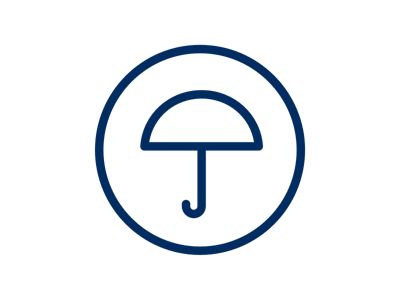 Icône parapluie
