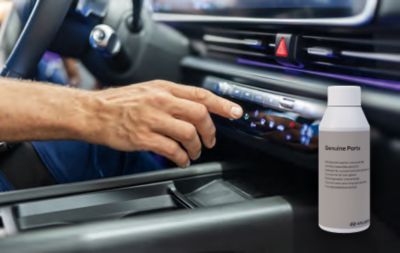Dashboard airco reiniging
