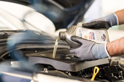 serwis olejowy shell zmiana oleju 