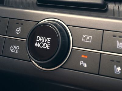 Imagen de los modos de conducción del nuevo Hyundai KONA. 