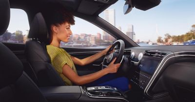 Girl driving