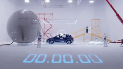 Video of the Hyundai Nexo cleaning the air.