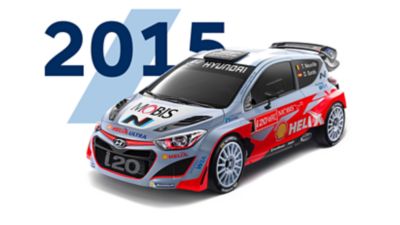 Hyundai i20 Coupe WRC modèle 2015