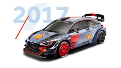 Hyundai i20 Coupe WRC modèle 2017