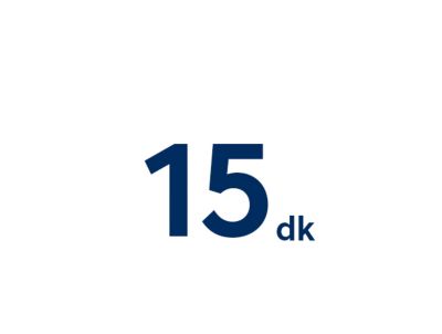 IONIQ 6’nın 351 km menzil kazanması için gereken 15 dakikayı gösteren ikon