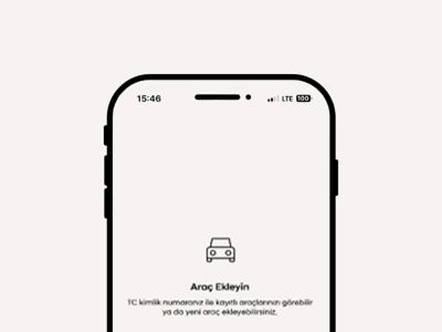App register process preview page. Step 3: Register your vehicle.
