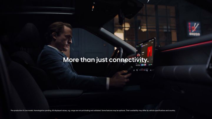 Vidéo présentant les fonctionnalités de connectivité de IONIQ 3