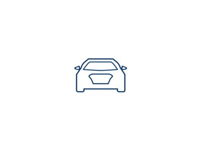 Icon symbolising a Hyundai car for the Bayon configurator.